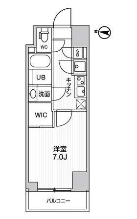 ガリシア森下Ⅴの物件間取画像